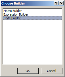 Choose Builder