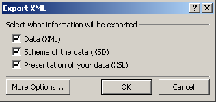 Export XML