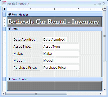 Assets Inventory