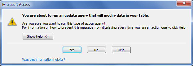 Update Query