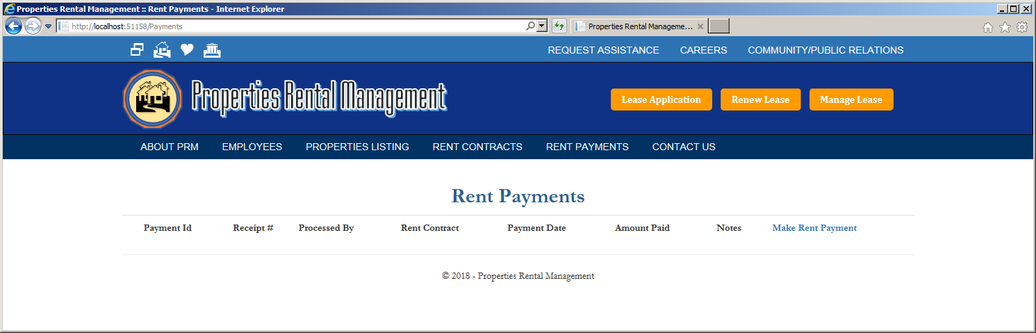 Properties Rental Management