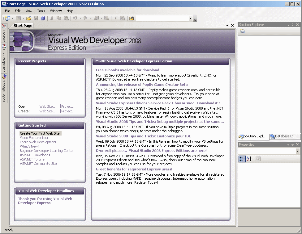 Microsoft Visual Basic 2008 Express Edition Download Full Version