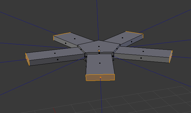 Modeling a Hexagon - Ceiling Light - Creating a Face Inset