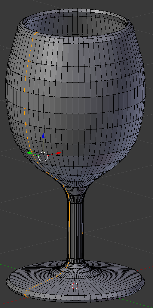 Modeling an empty Glass