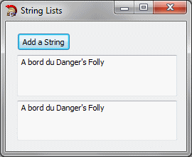 String List