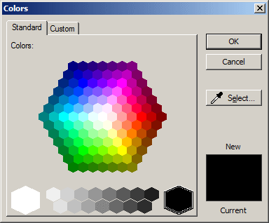 Color Dialog Box