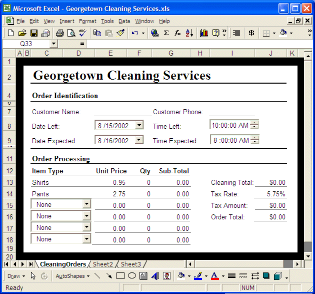 Georgetown Cleaning Services - After Formatting