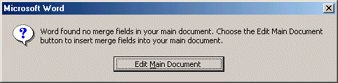 Edit Main Document