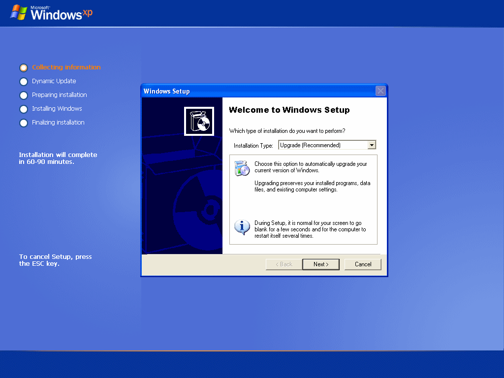 How To Install Windows Xp After Windows Vista