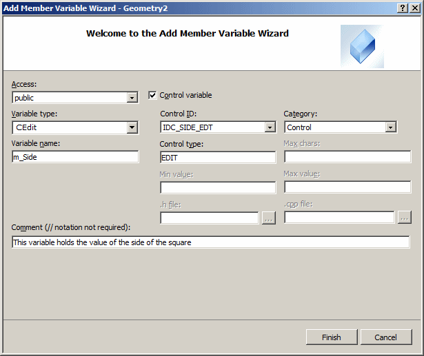 Add Member Variable