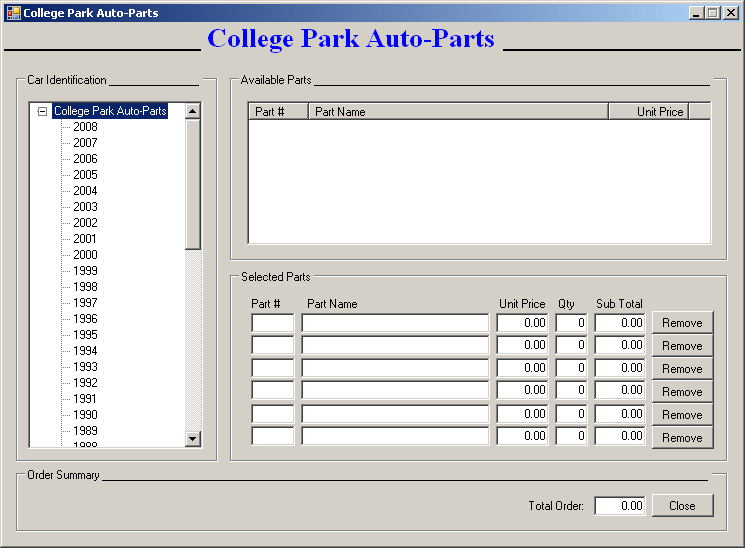 College Park Auto-Parts