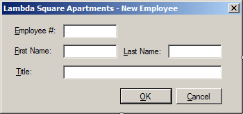 Lambda Square Apartments - New Employee