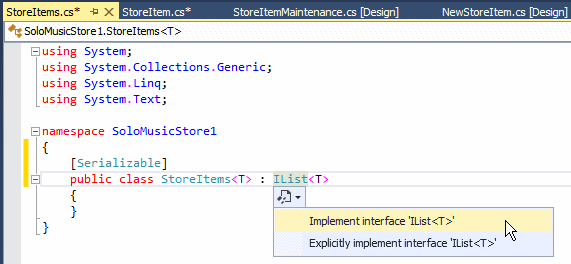 Implement Interface