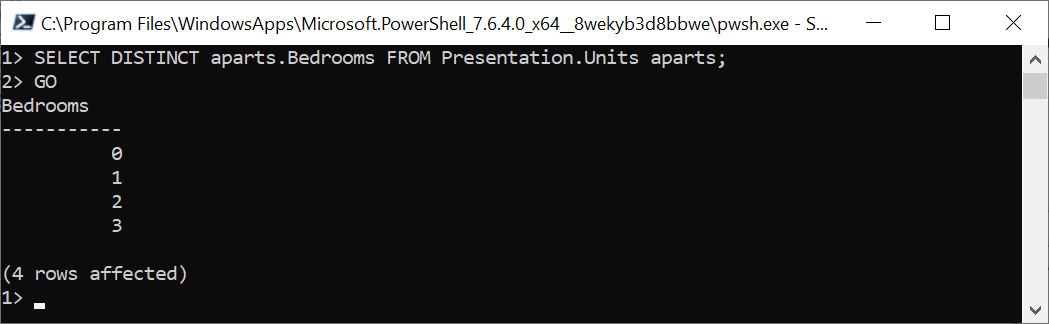 Selecting Columns From PowerShell