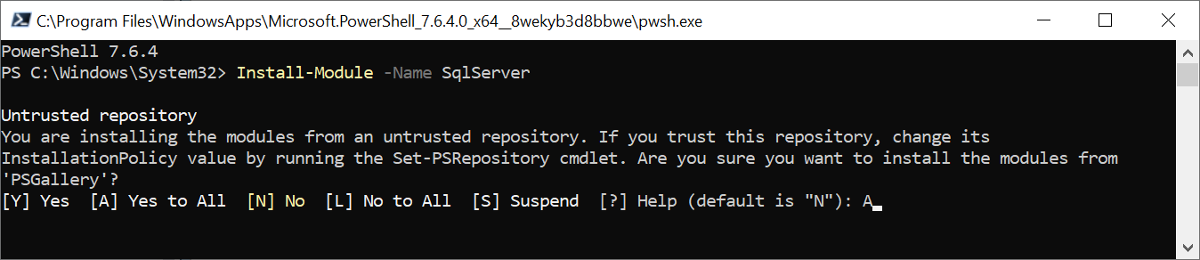 The Command Prompt