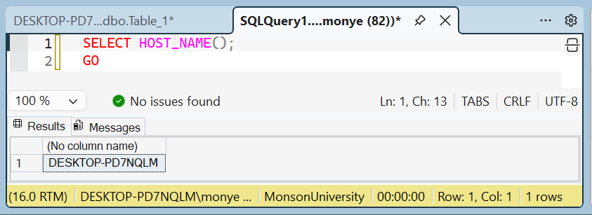 The Name of the Computer