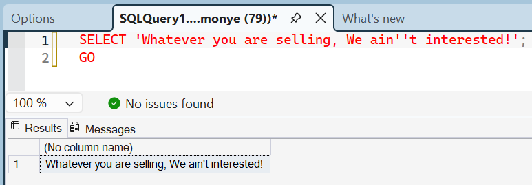SELECT