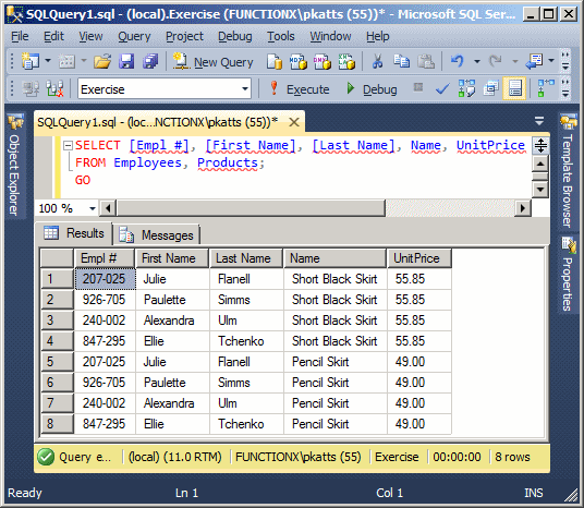 Selecting Fields From Different Tables