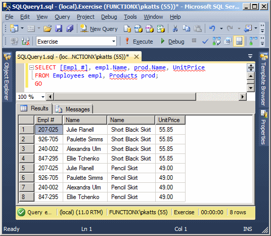 Selecting Fields From Different Tables