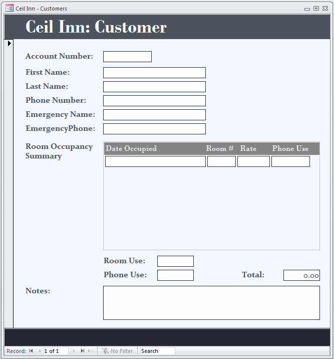 Ceil Inn - Customers