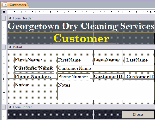 Georgetown Dry Cleaning Services: Customers