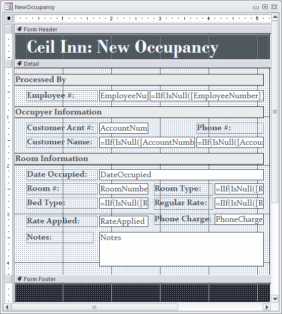 Ceil Inn - New Room Occupancy