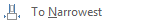 Size to Narrowest