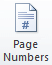 Page Numbers