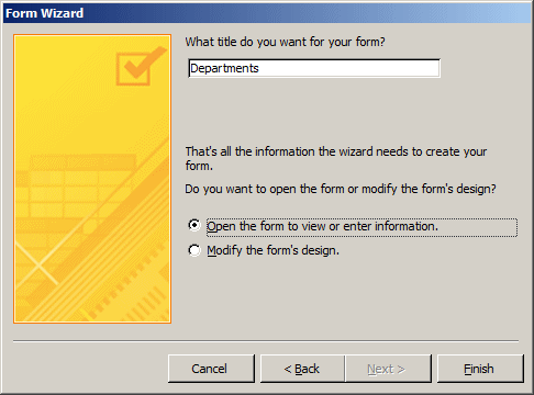 Form Wizard
