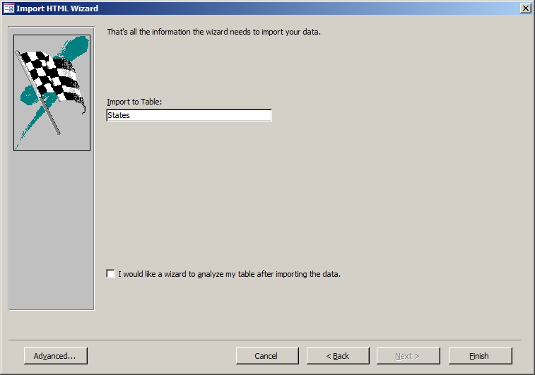 Import HTML