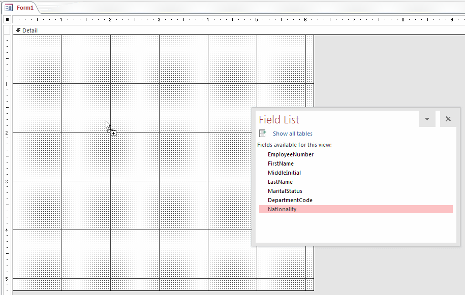 Adding a Field