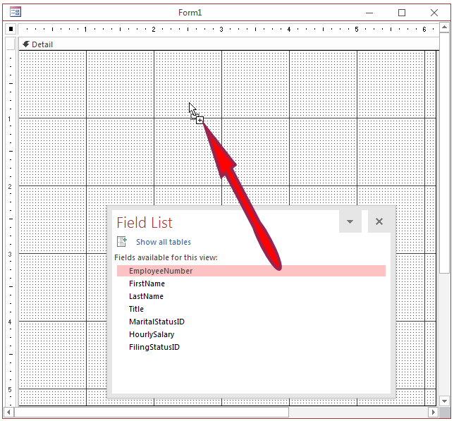 Adding a Field to a Form
