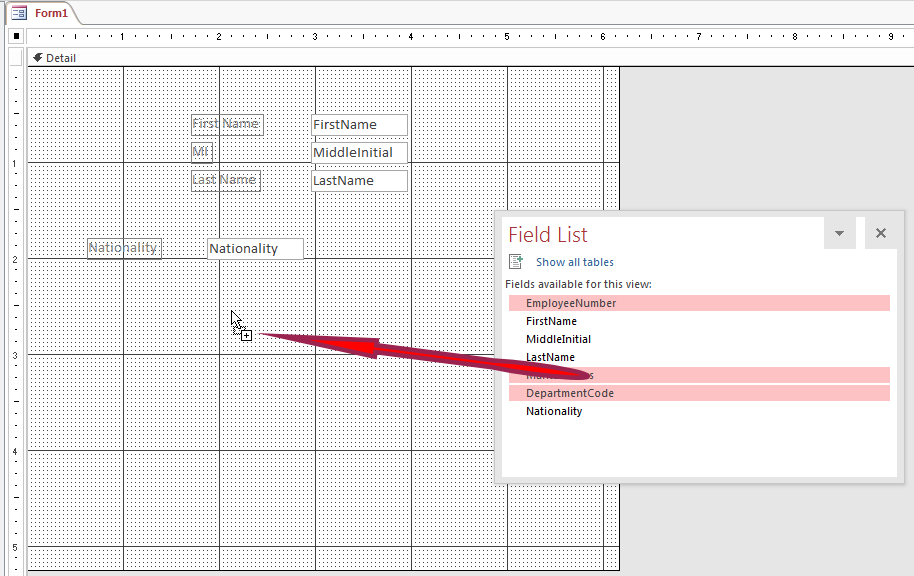 Adding Fields