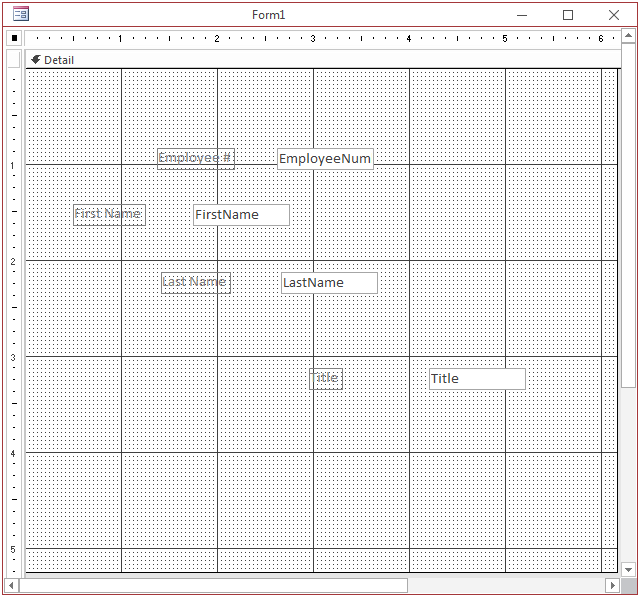 Adding Some Fields to a Form