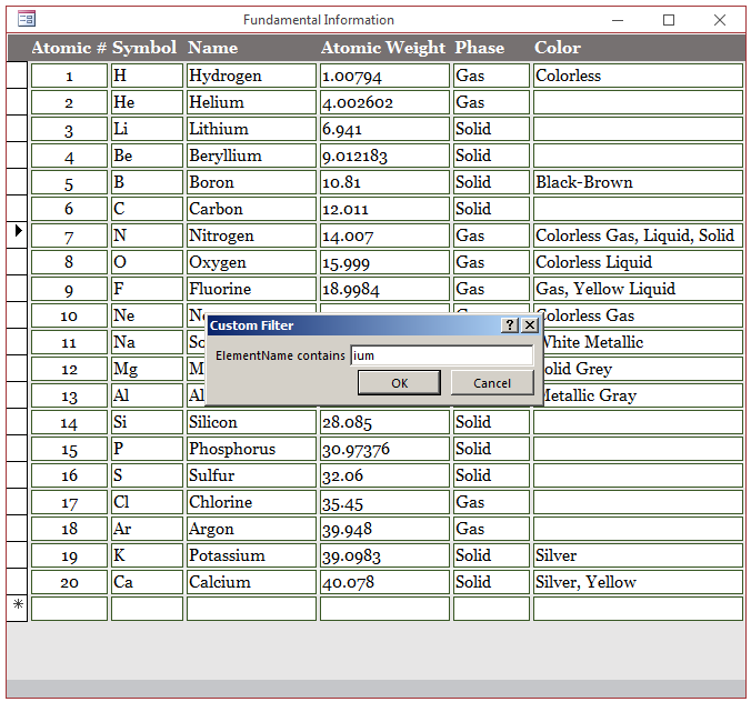 Automatic Form Creation