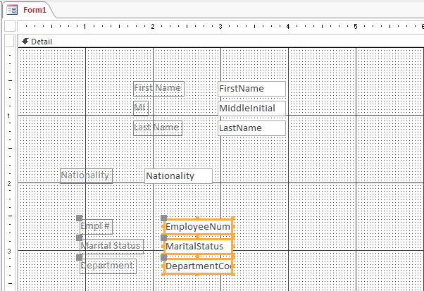 Adding Fields