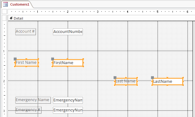 Selecting Fields