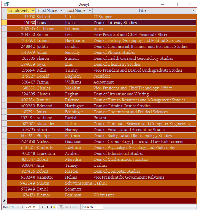 Using a Shared Field to Join Tables