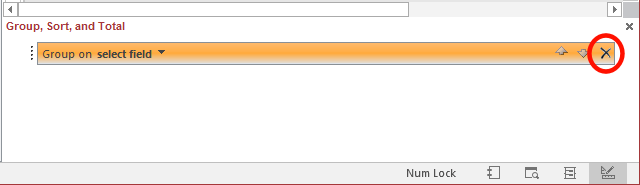 Closing a Report