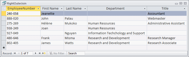 Query Example