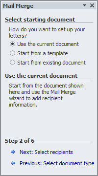 Mail Merge