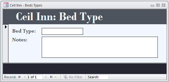 Ceil Inn - Bed Types