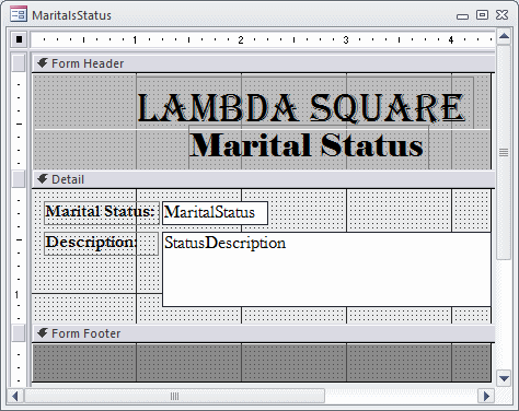 Lambda Square - Marital Status