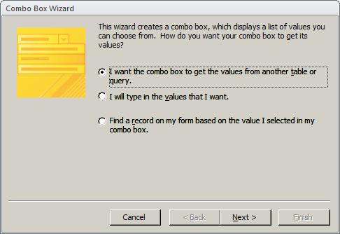 Combo Box Wizard