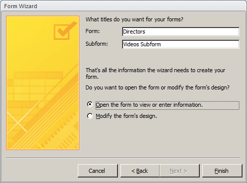 Form Wizard