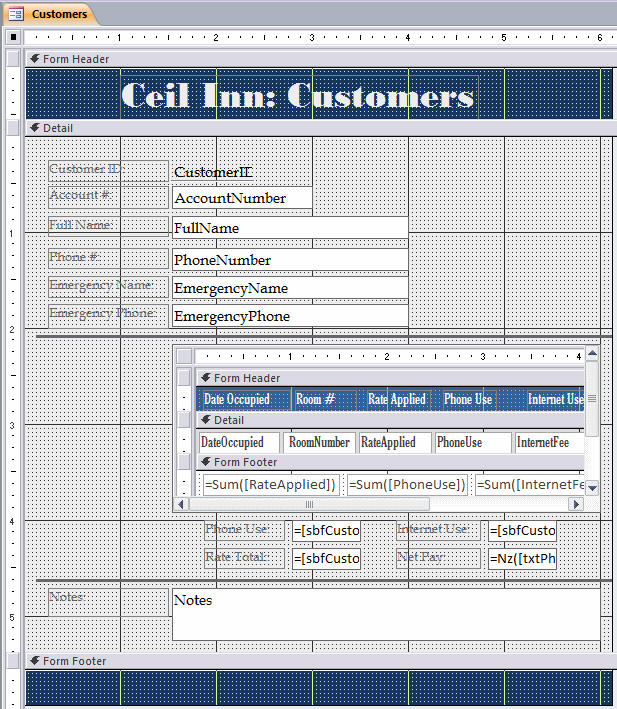 Customers Records