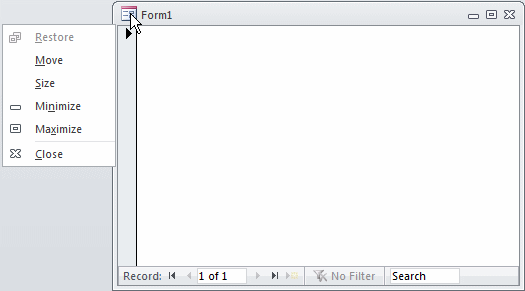 System Menu