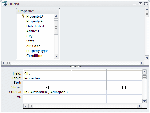 SQL IN
