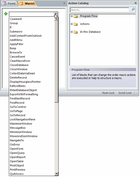 Macro Interface