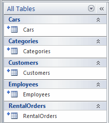 Navigation Pane
